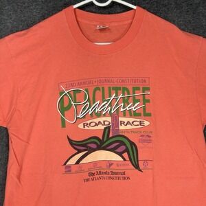 1992 Peachtree Road Race Shirt Mens XL Atlanta Running Club Single Stitch VTG